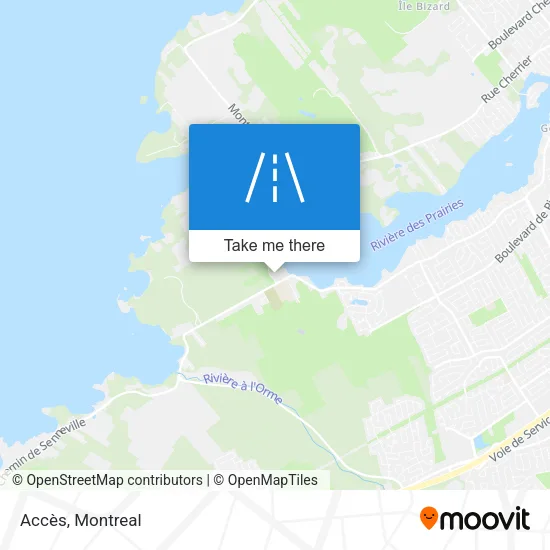 Accès map