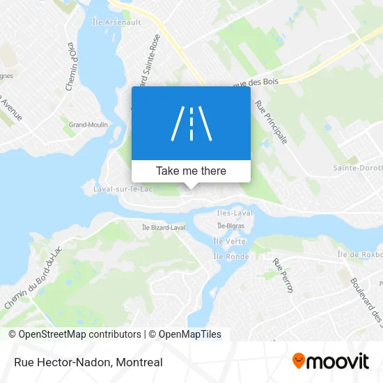 Rue Hector-Nadon map