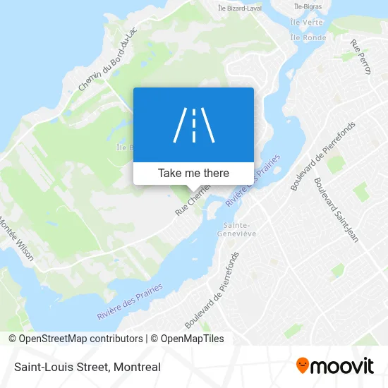 Rue Saint-Louis map
