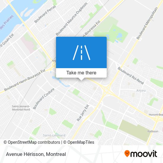 Avenue Hérisson map