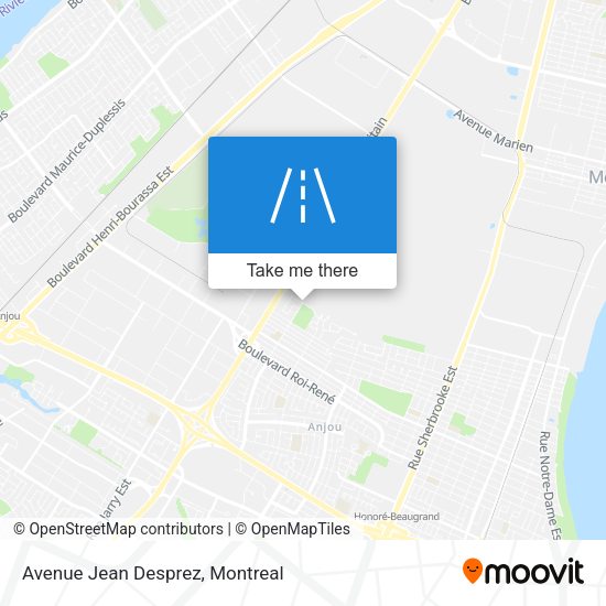 Avenue Jean Desprez map