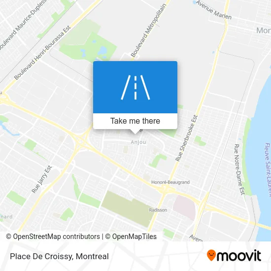 Place De Croissy map