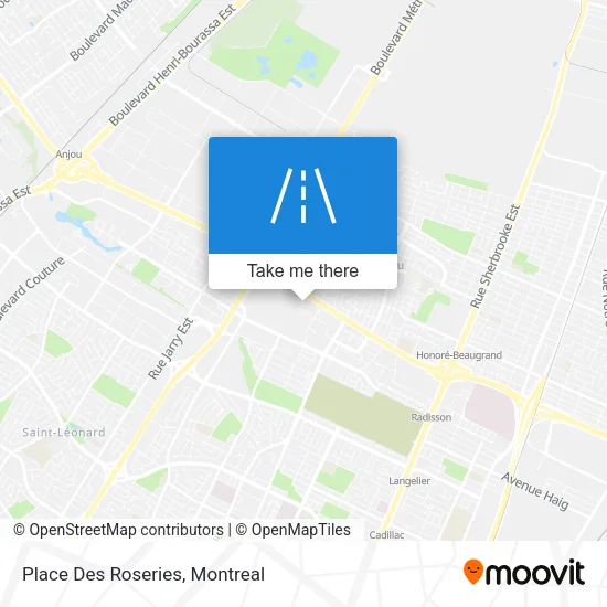 Place Des Roseries map