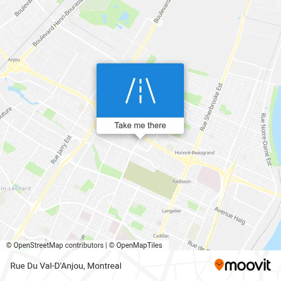 Rue Du Val-D'Anjou map
