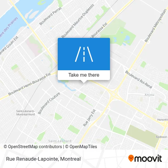 Rue Renaude-Lapointe map