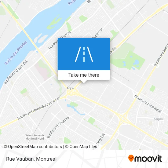 Rue Vauban map