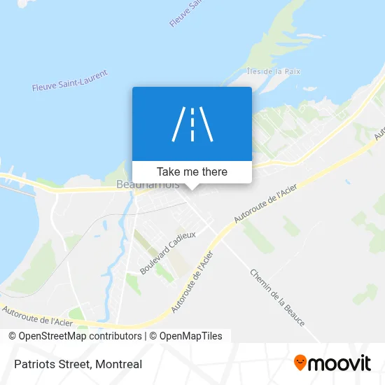 Rue Des Patriotes map