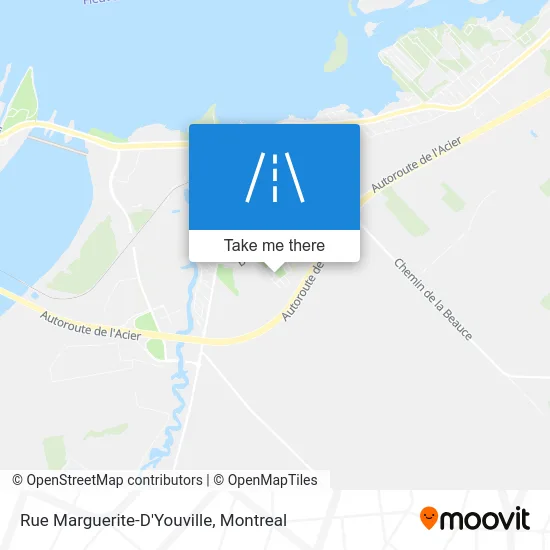 Rue Marguerite-D'Youville map