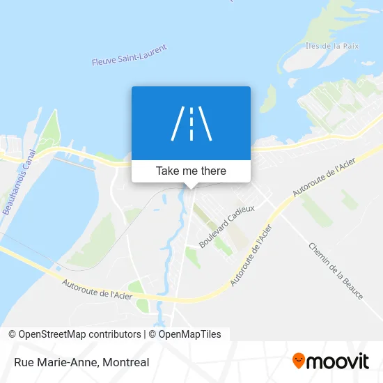 Rue Marie-Anne map