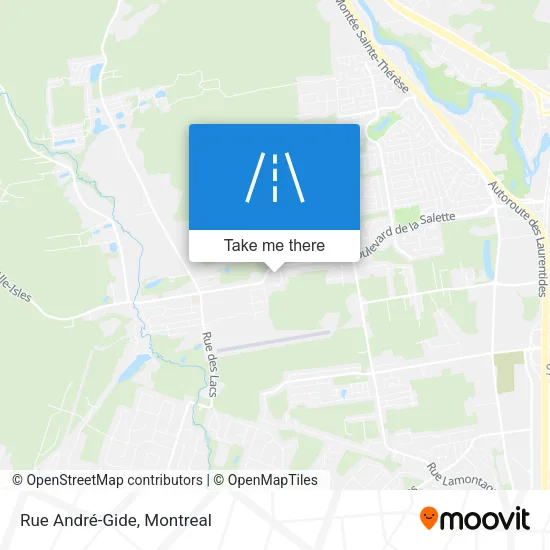 Rue André-Gide map