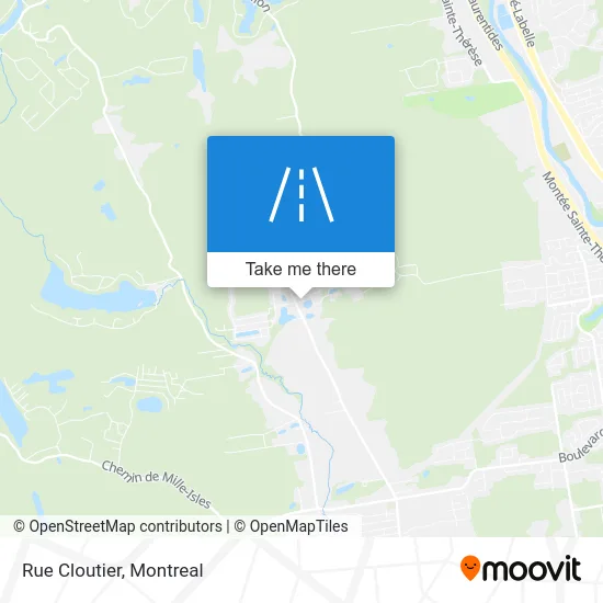 Rue Cloutier map