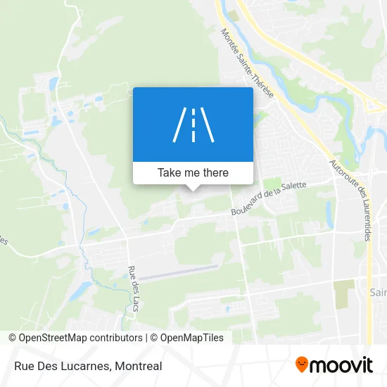 Rue Des Lucarnes map
