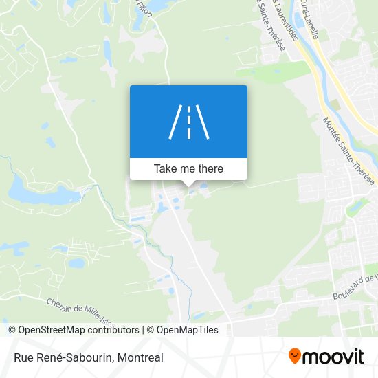 Rue René-Sabourin map