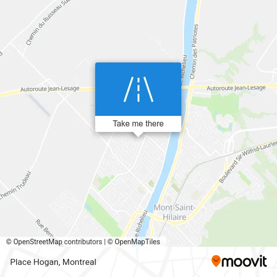 Place Hogan map