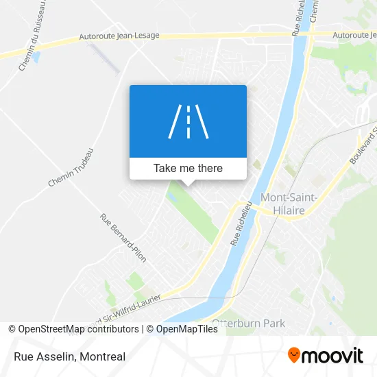 Rue Asselin map