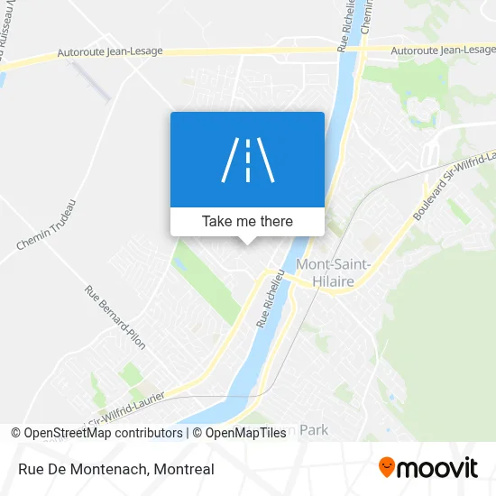 Rue De Montenach map