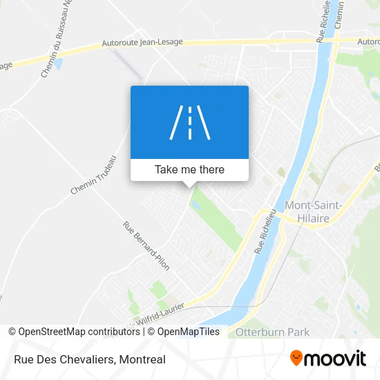 Rue Des Chevaliers map