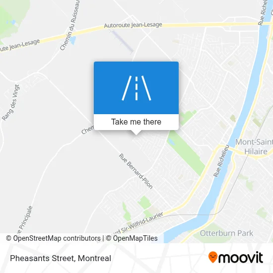 Rue Des Faisans map