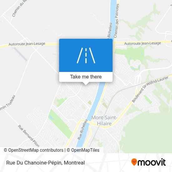Rue Du Chanoine-Pépin map