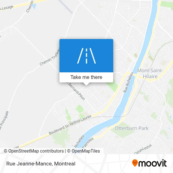 Rue Jeanne-Mance map