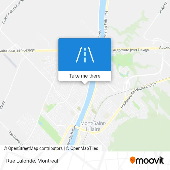 Rue Lalonde map