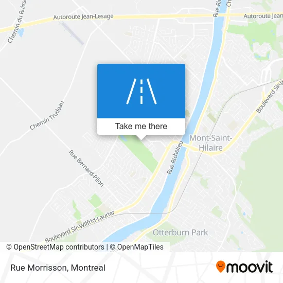 Rue Morrisson map