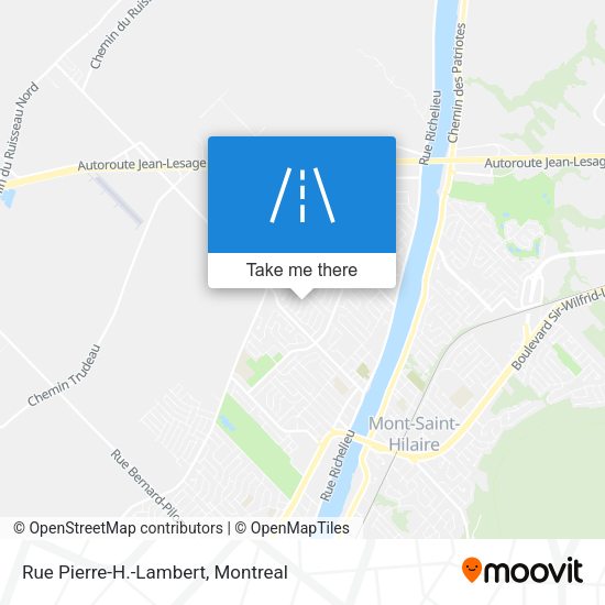 Rue Pierre-H.-Lambert map