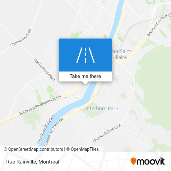 Rue Rainville map