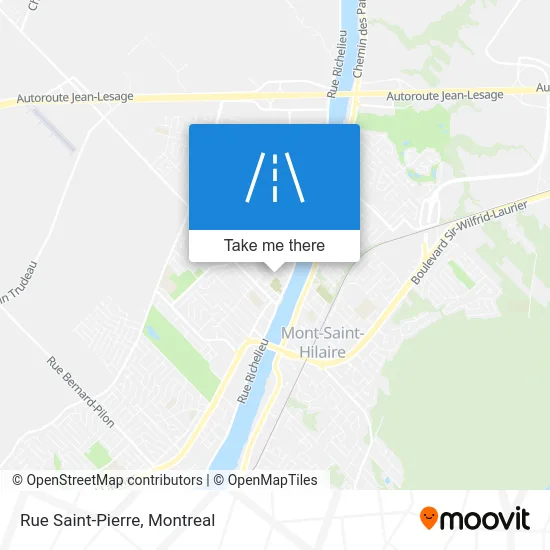 Rue Saint-Pierre map