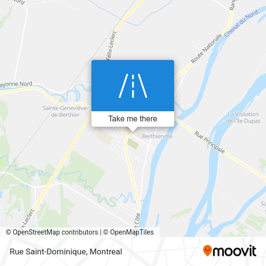 Rue Saint-Dominique map