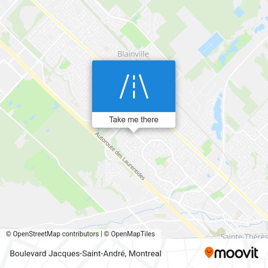 Boulevard Jacques-Saint-André map