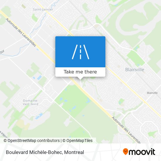 How to get to Boulevard Mich le Bohec in Blainville by Bus