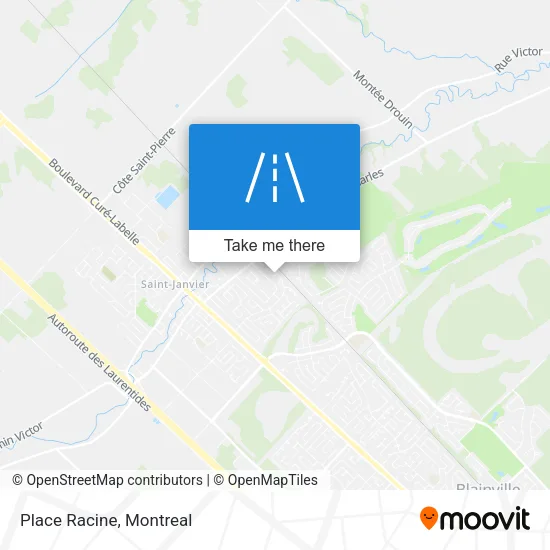 Place Racine map