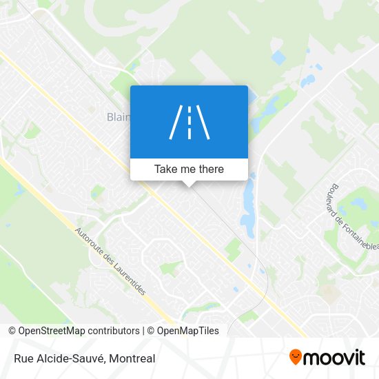 Rue Alcide-Sauvé map