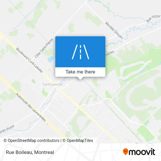 Rue Boileau map