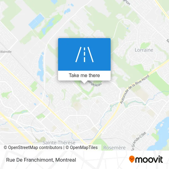 Rue De Franchimont map