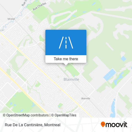 Rue De La Cantinière map