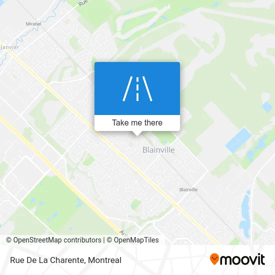 Rue De La Charente map