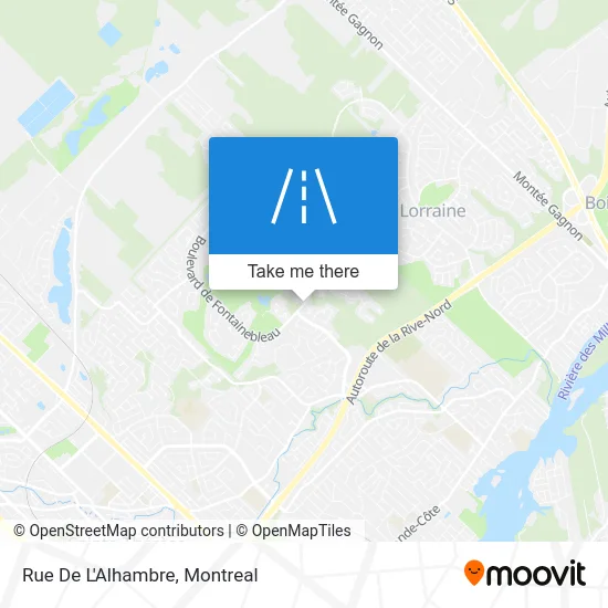 Rue De L'Alhambre map