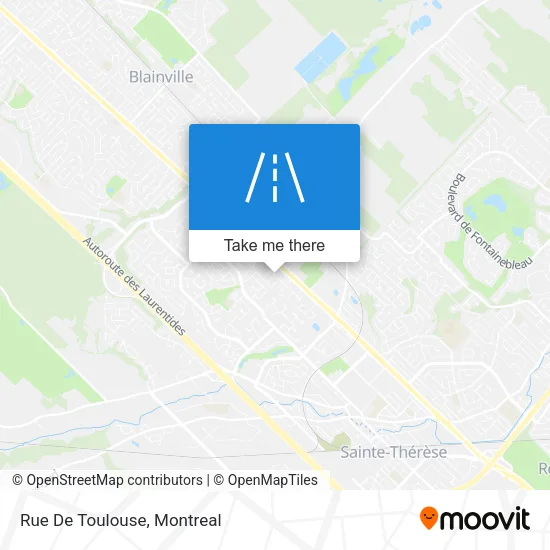 Rue De Toulouse map