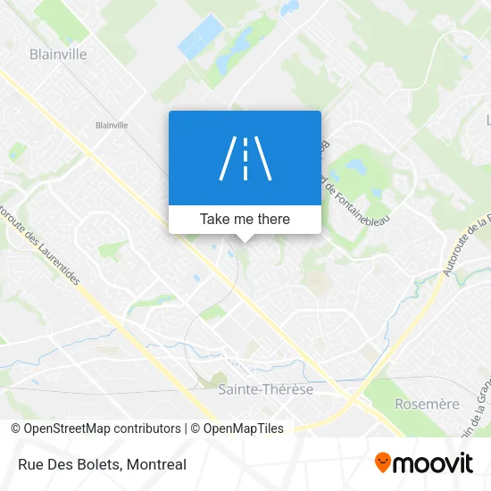 Rue Des Bolets map
