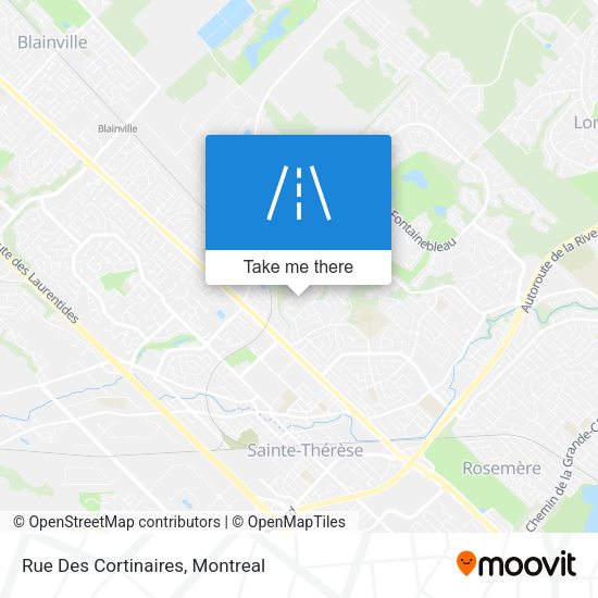Rue Des Cortinaires map