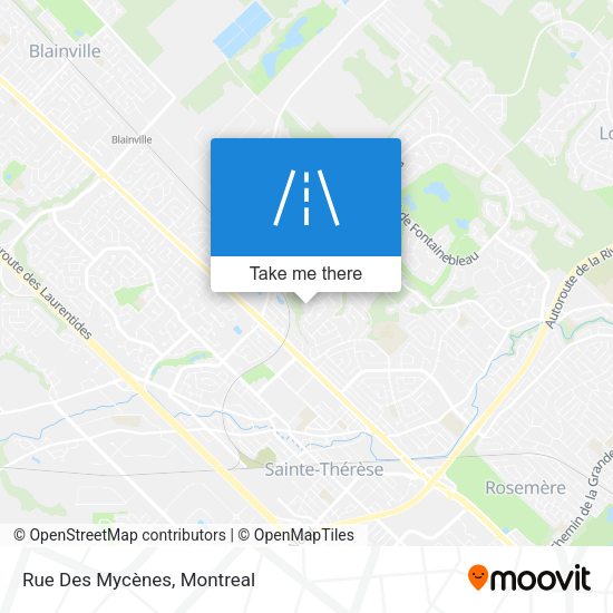 Rue Des Mycènes map