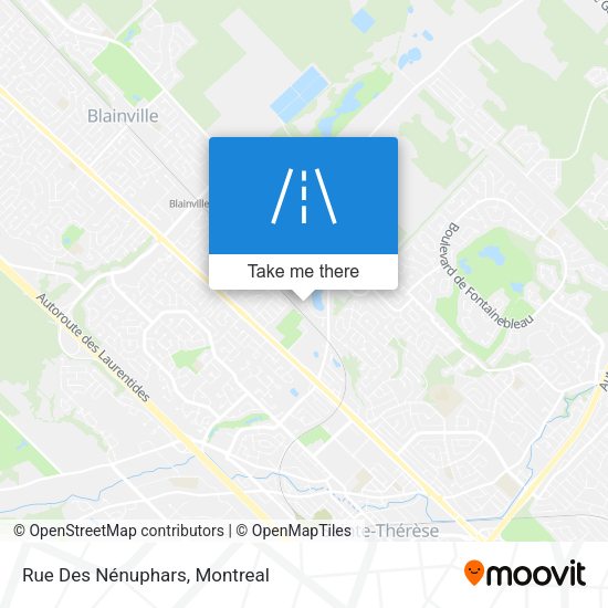 Rue Des Nénuphars map