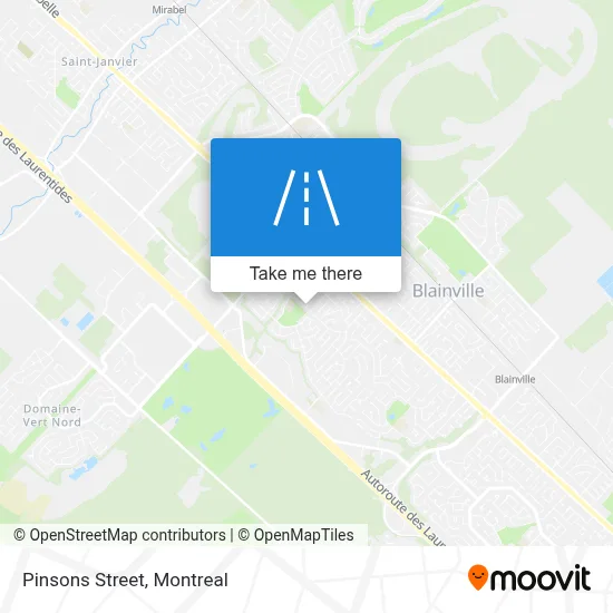 Rue Des Pinsons map