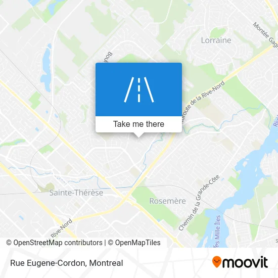 Rue Eugene-Cordon map