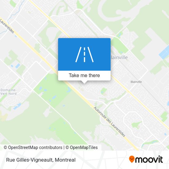 Rue Gilles-Vigneault map