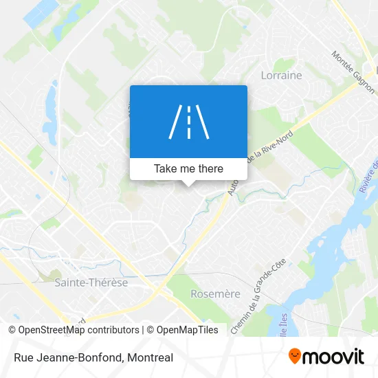 Rue Jeanne-Bonfond map