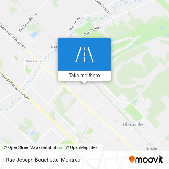 Rue Joseph-Bouchette map