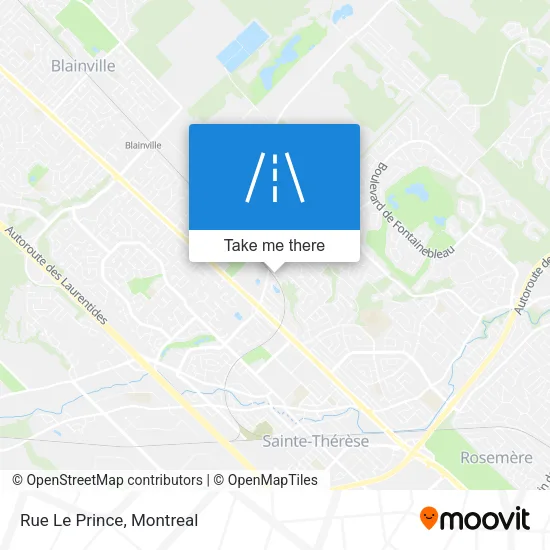 Rue Le Prince map